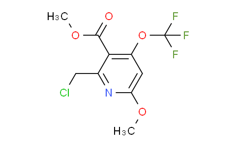 AM148624 | 1804933-52-5 | Methyl 2-(chloromethyl)-6-methoxy-4-(trifluoromethoxy)pyridine-3-carboxylate