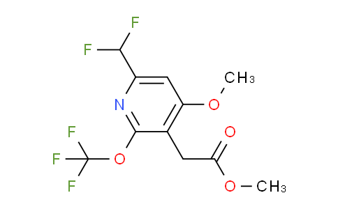 AM148625 | 1806027-27-9 | Methyl 6-(difluoromethyl)-4-methoxy-2-(trifluoromethoxy)pyridine-3-acetate