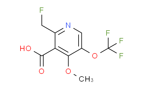 AM148626 | 1805096-76-7 | 2-(Fluoromethyl)-4-methoxy-5-(trifluoromethoxy)pyridine-3-carboxylic acid