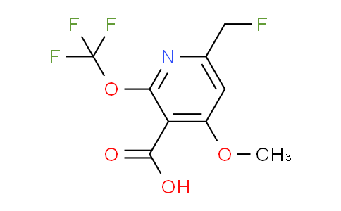 AM148627 | 1806765-89-8 | 6-(Fluoromethyl)-4-methoxy-2-(trifluoromethoxy)pyridine-3-carboxylic acid