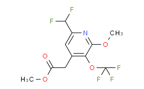 AM148632 | 1806178-27-7 | Methyl 6-(difluoromethyl)-2-methoxy-3-(trifluoromethoxy)pyridine-4-acetate