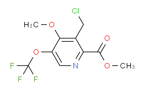 AM148636 | 1804933-56-9 | Methyl 3-(chloromethyl)-4-methoxy-5-(trifluoromethoxy)pyridine-2-carboxylate