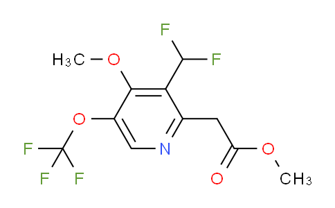 AM148641 | 1806178-41-5 | Methyl 3-(difluoromethyl)-4-methoxy-5-(trifluoromethoxy)pyridine-2-acetate