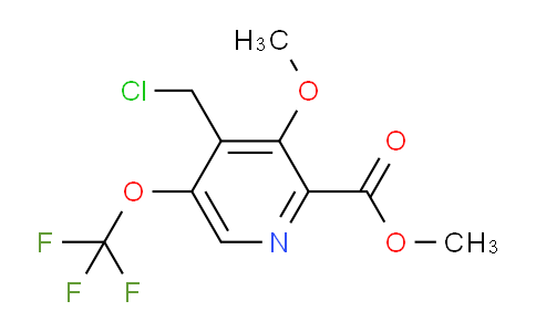 AM148646 | 1806752-21-5 | Methyl 4-(chloromethyl)-3-methoxy-5-(trifluoromethoxy)pyridine-2-carboxylate