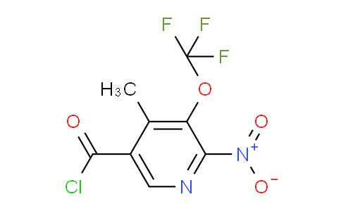 AM148650 | 1805224-30-9 | 4-Methyl-2-nitro-3-(trifluoromethoxy)pyridine-5-carbonyl chloride