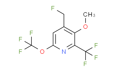 AM148652 | 1806156-98-8 | 4-(Fluoromethyl)-3-methoxy-6-(trifluoromethoxy)-2-(trifluoromethyl)pyridine