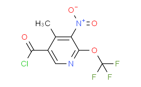 AM148653 | 1805296-16-5 | 4-Methyl-3-nitro-2-(trifluoromethoxy)pyridine-5-carbonyl chloride