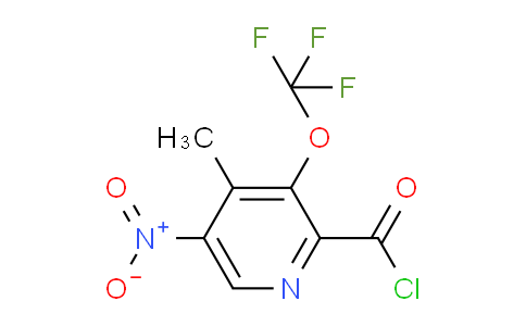 AM148656 | 1804484-47-6 | 4-Methyl-5-nitro-3-(trifluoromethoxy)pyridine-2-carbonyl chloride