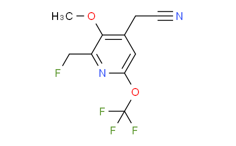 AM148661 | 1806257-95-3 | 2-(Fluoromethyl)-3-methoxy-6-(trifluoromethoxy)pyridine-4-acetonitrile