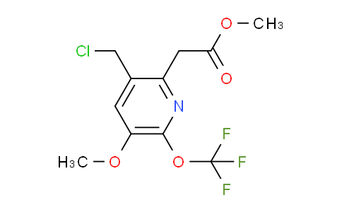 AM148664 | 1806769-95-8 | Methyl 3-(chloromethyl)-5-methoxy-6-(trifluoromethoxy)pyridine-2-acetate