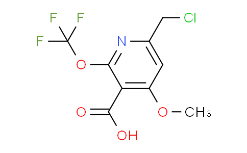 AM148665 | 1804647-10-6 | 6-(Chloromethyl)-4-methoxy-2-(trifluoromethoxy)pyridine-3-carboxylic acid