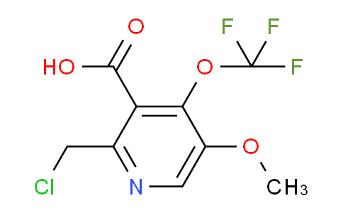 AM148666 | 1805076-38-3 | 2-(Chloromethyl)-5-methoxy-4-(trifluoromethoxy)pyridine-3-carboxylic acid