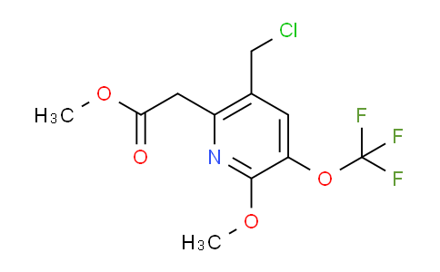 AM148678 | 1805221-59-3 | Methyl 5-(chloromethyl)-2-methoxy-3-(trifluoromethoxy)pyridine-6-acetate