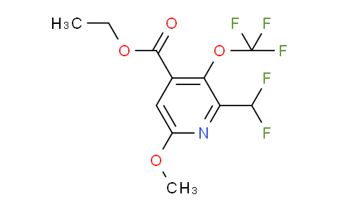 AM148680 | 1806176-95-3 | Ethyl 2-(difluoromethyl)-6-methoxy-3-(trifluoromethoxy)pyridine-4-carboxylate