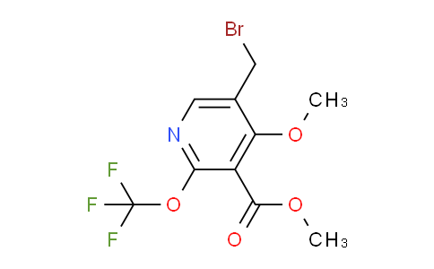 AM148681 | 1805215-44-4 | Methyl 5-(bromomethyl)-4-methoxy-2-(trifluoromethoxy)pyridine-3-carboxylate