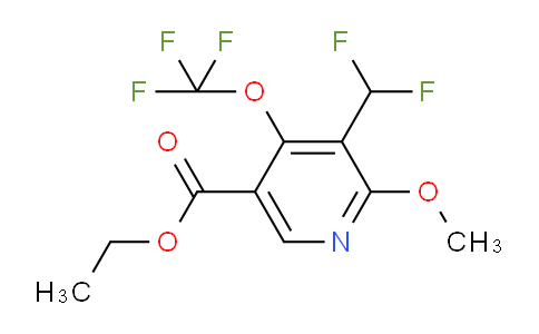 AM148686 | 1804649-78-2 | Ethyl 3-(difluoromethyl)-2-methoxy-4-(trifluoromethoxy)pyridine-5-carboxylate