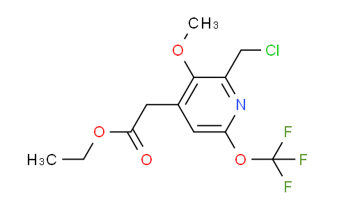 AM148687 | 1806155-82-7 | Ethyl 2-(chloromethyl)-3-methoxy-6-(trifluoromethoxy)pyridine-4-acetate