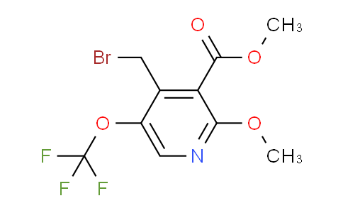 AM148688 | 1805215-54-6 | Methyl 4-(bromomethyl)-2-methoxy-5-(trifluoromethoxy)pyridine-3-carboxylate