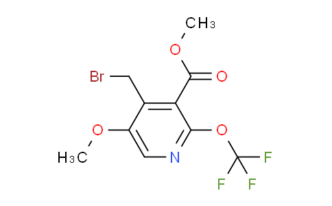 AM148691 | 1804635-94-6 | Methyl 4-(bromomethyl)-5-methoxy-2-(trifluoromethoxy)pyridine-3-carboxylate