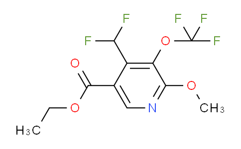 AM148693 | 1805008-68-7 | Ethyl 4-(difluoromethyl)-2-methoxy-3-(trifluoromethoxy)pyridine-5-carboxylate