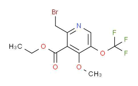 AM148696 | 1804636-11-0 | Ethyl 2-(bromomethyl)-4-methoxy-5-(trifluoromethoxy)pyridine-3-carboxylate