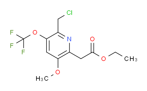 AM148697 | 1806770-27-3 | Ethyl 2-(chloromethyl)-5-methoxy-3-(trifluoromethoxy)pyridine-6-acetate