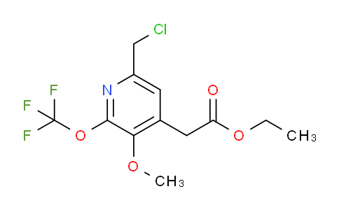 AM148698 | 1806155-92-9 | Ethyl 6-(chloromethyl)-3-methoxy-2-(trifluoromethoxy)pyridine-4-acetate