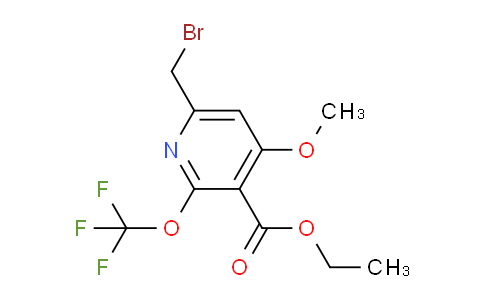 AM148699 | 1805917-97-8 | Ethyl 6-(bromomethyl)-4-methoxy-2-(trifluoromethoxy)pyridine-3-carboxylate