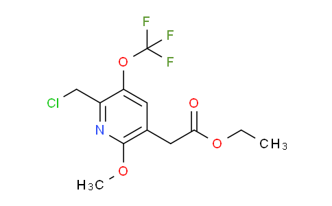 AM148700 | 1805995-41-8 | Ethyl 2-(chloromethyl)-6-methoxy-3-(trifluoromethoxy)pyridine-5-acetate