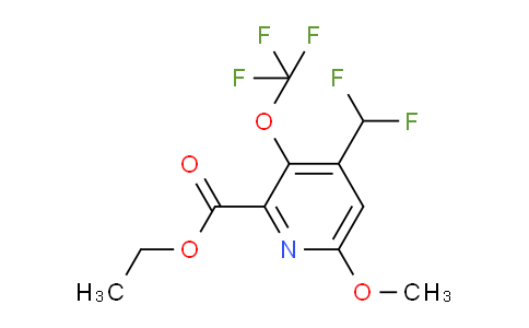 AM148702 | 1804954-12-8 | Ethyl 4-(difluoromethyl)-6-methoxy-3-(trifluoromethoxy)pyridine-2-carboxylate