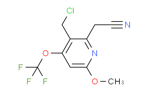 AM148704 | 1805272-95-0 | 3-(Chloromethyl)-6-methoxy-4-(trifluoromethoxy)pyridine-2-acetonitrile