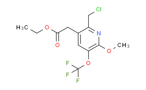 AM148707 | 1806770-37-5 | Ethyl 2-(chloromethyl)-6-methoxy-5-(trifluoromethoxy)pyridine-3-acetate