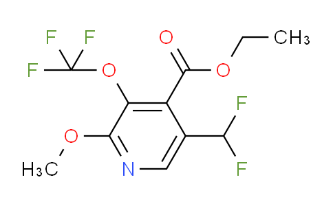 AM148708 | 1805008-98-3 | Ethyl 5-(difluoromethyl)-2-methoxy-3-(trifluoromethoxy)pyridine-4-carboxylate