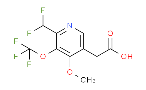 AM148714 | 1806256-32-5 | 2-(Difluoromethyl)-4-methoxy-3-(trifluoromethoxy)pyridine-5-acetic acid