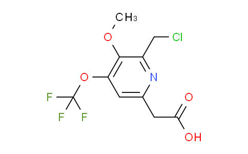 AM148715 | 1804647-27-5 | 2-(Chloromethyl)-3-methoxy-4-(trifluoromethoxy)pyridine-6-acetic acid