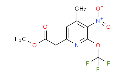 AM148718 | 1805295-07-1 | Methyl 4-methyl-3-nitro-2-(trifluoromethoxy)pyridine-6-acetate