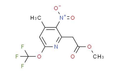 AM148720 | 1805204-53-8 | Methyl 4-methyl-3-nitro-6-(trifluoromethoxy)pyridine-2-acetate