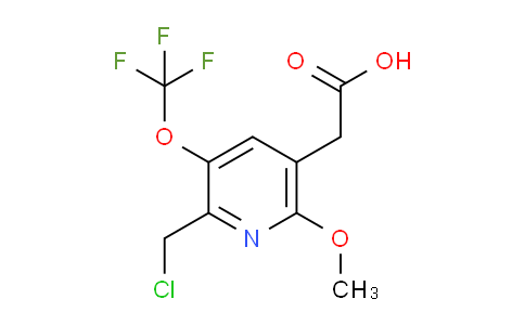 AM148726 | 1805992-94-2 | 2-(Chloromethyl)-6-methoxy-3-(trifluoromethoxy)pyridine-5-acetic acid