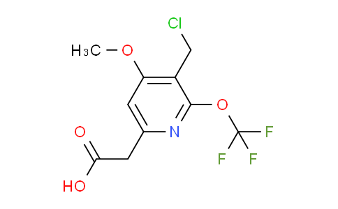 AM148733 | 1806753-34-3 | 3-(Chloromethyl)-4-methoxy-2-(trifluoromethoxy)pyridine-6-acetic acid