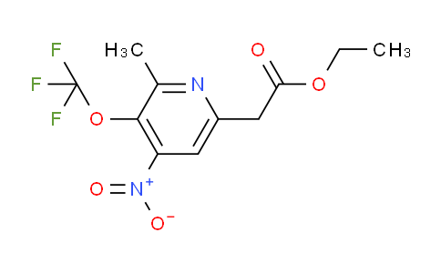 AM148734 | 1806762-73-1 | Ethyl 2-methyl-4-nitro-3-(trifluoromethoxy)pyridine-6-acetate