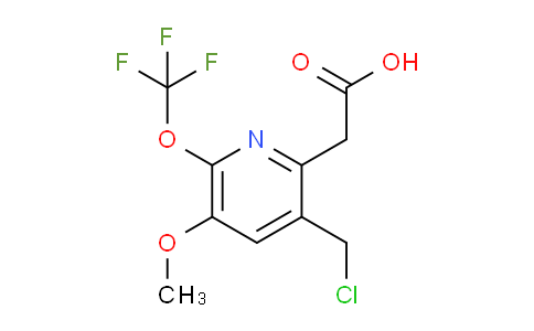 AM148742 | 1806768-74-0 | 3-(Chloromethyl)-5-methoxy-6-(trifluoromethoxy)pyridine-2-acetic acid