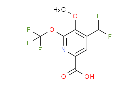 AM148759 | 1806748-45-7 | 4-(Difluoromethyl)-3-methoxy-2-(trifluoromethoxy)pyridine-6-carboxylic acid