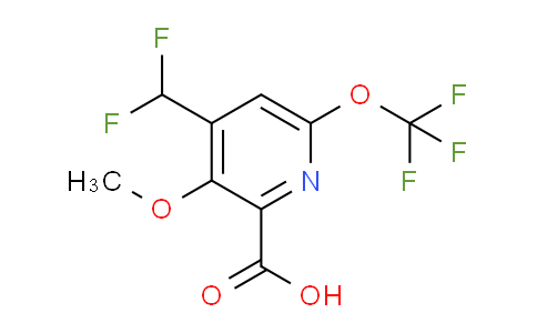 AM148761 | 1804953-96-5 | 4-(Difluoromethyl)-3-methoxy-6-(trifluoromethoxy)pyridine-2-carboxylic acid