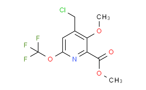 AM148765 | 1804933-71-8 | Methyl 4-(chloromethyl)-3-methoxy-6-(trifluoromethoxy)pyridine-2-carboxylate