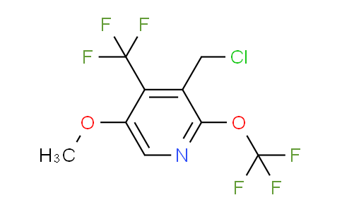 AM148766 | 1806753-82-1 | 3-(Chloromethyl)-5-methoxy-2-(trifluoromethoxy)-4-(trifluoromethyl)pyridine