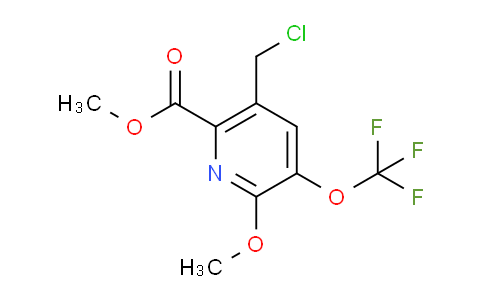 Methyl 5-(chloromethyl)-2-methoxy-3-(trifluoromethoxy)pyridine-6-carboxylate