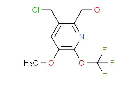 AM148778 | 1805273-64-6 | 3-(Chloromethyl)-5-methoxy-6-(trifluoromethoxy)pyridine-2-carboxaldehyde