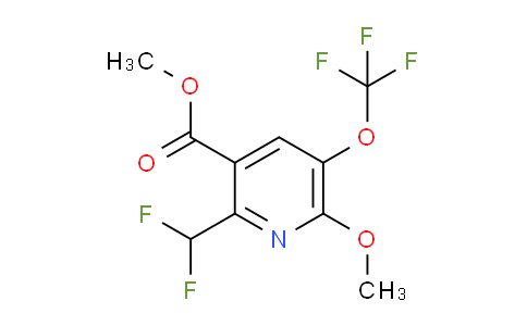AM148784 | 1806159-71-6 | Methyl 2-(difluoromethyl)-6-methoxy-5-(trifluoromethoxy)pyridine-3-carboxylate
