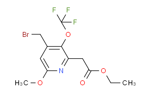 AM148787 | 1804637-63-5 | Ethyl 4-(bromomethyl)-6-methoxy-3-(trifluoromethoxy)pyridine-2-acetate