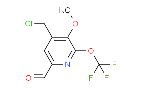 AM148792 | 1806750-16-2 | 4-(Chloromethyl)-3-methoxy-2-(trifluoromethoxy)pyridine-6-carboxaldehyde